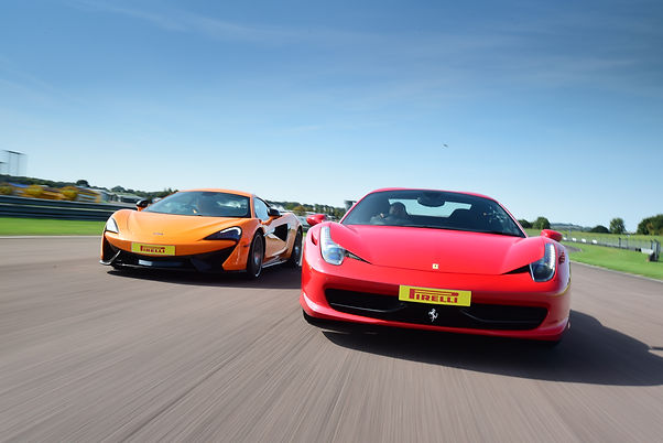 Guests driving at Thruxton